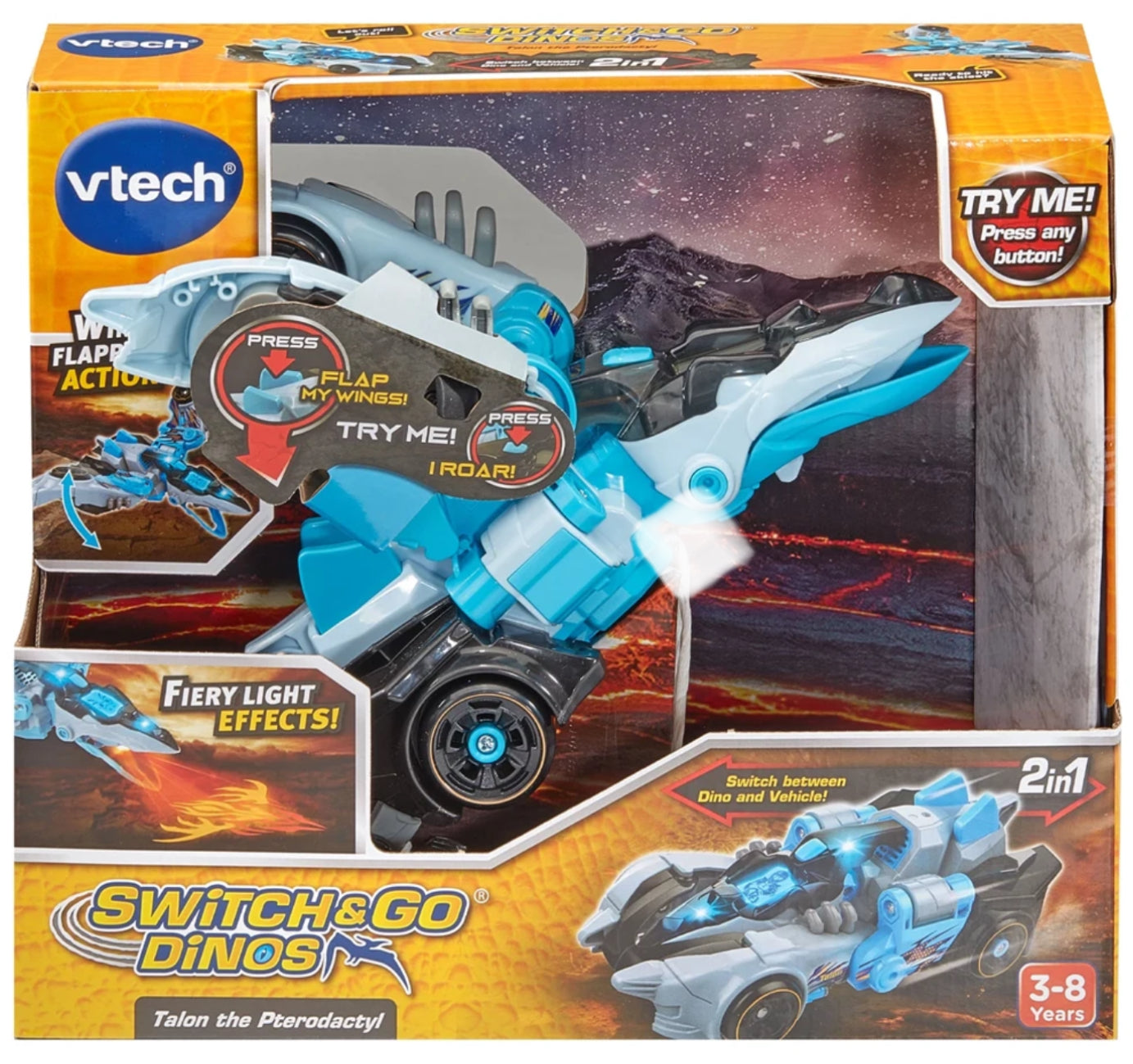 VTECH SWITCH & GO TALON THE PTERODACTYL