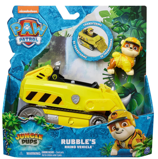 PAW PATROL JUNGLE VEHICLE RUBBLE'S