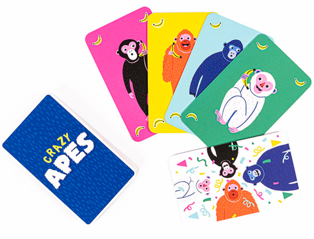 CARD GAME CRAZY APES