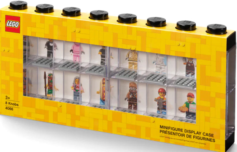 LEGO MINIFIGURE 16 DISPLAY CASE BLACK