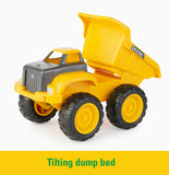 JD 15CM SAND PIT BUCKET SET YELLOW DUMP