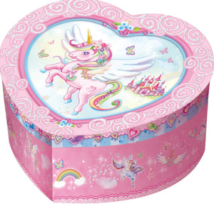 MUSIC JEWELRY BOX UNICORN