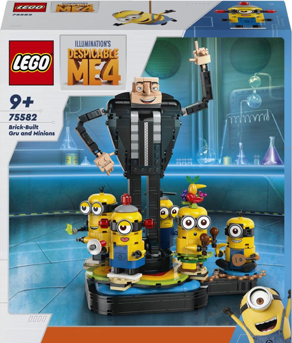 LEGO 75582 DM4 BRICK-BUILT GRU & MINIONS