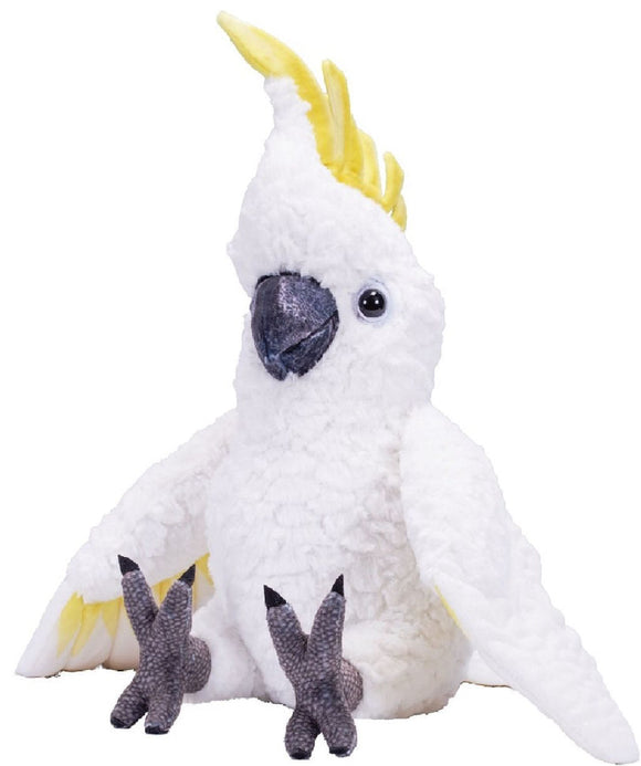 WILD ARTIST PLUSH SULFUR COCKATOO