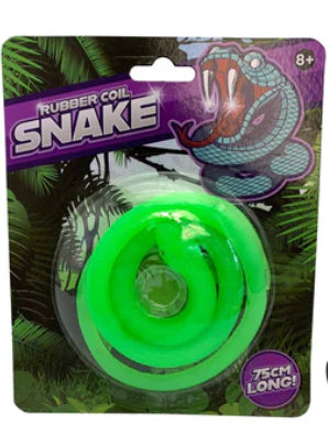 RUBBER SNAKE COIL 75CM LONG
