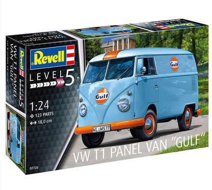 REVELL 1:24 VW T1 PANEL VAN "GULF"