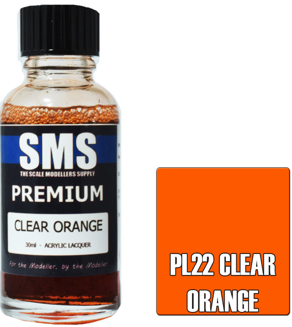 SMS PL22 PREMIUM CLEAR ORANGE