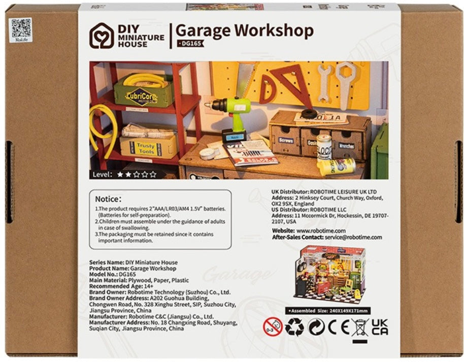 Diy Mini House Garage Workshop