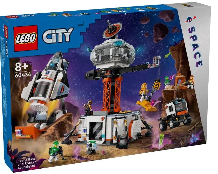 LEGO 60434 CITY SPACE BASE AND LAUNCHPAD