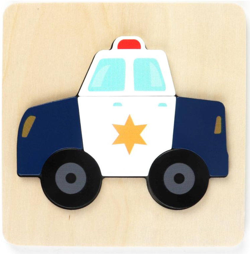 Puzzle Chunky Police Car