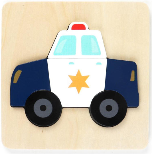 PUZZLE CHUNKY POLICE CAR