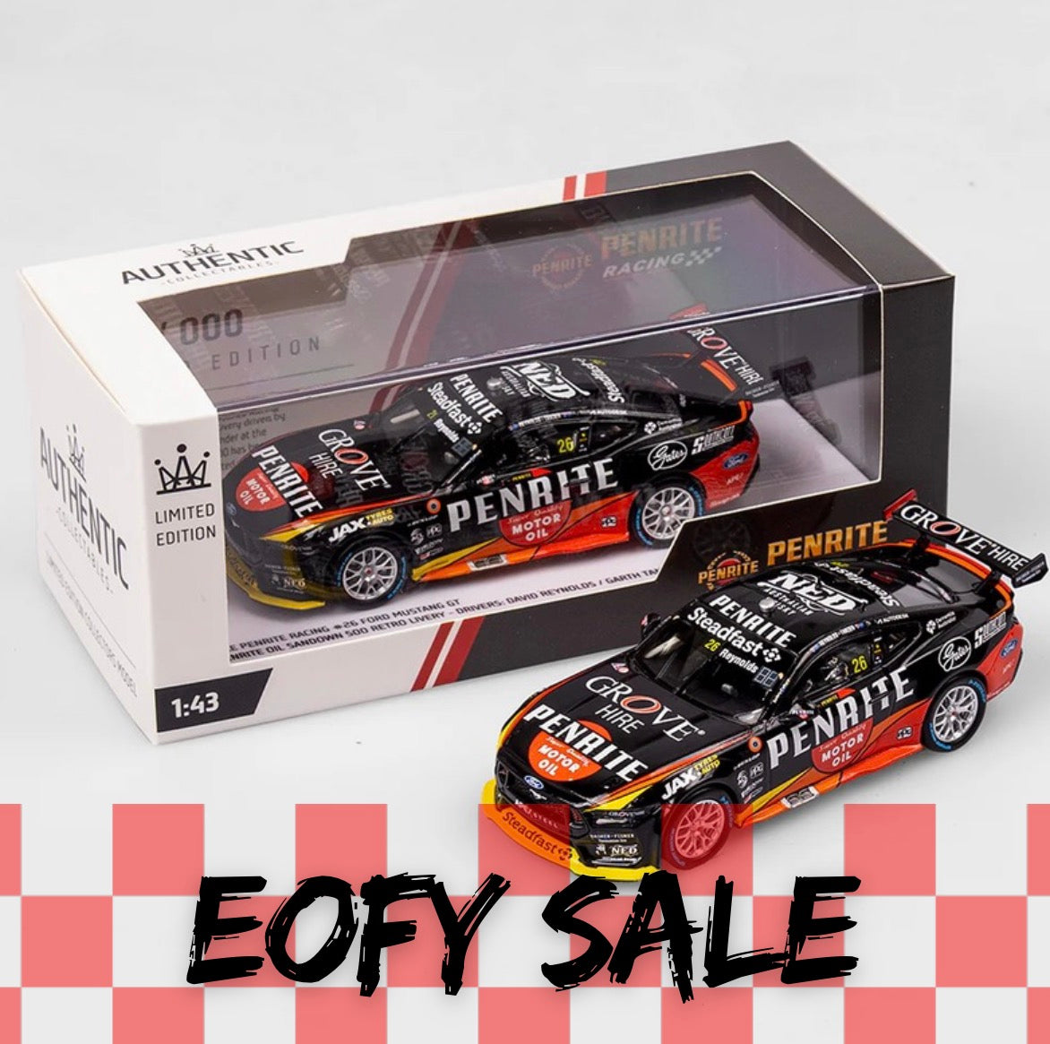 1:43 PENRITE RACING #26 2023 DAVID REYNO