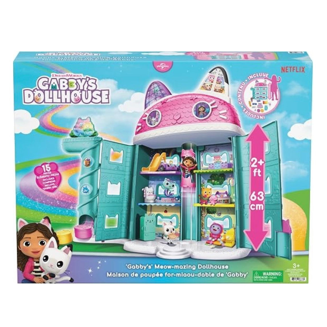 GABBY'S DOLLHOUSE MEOW MAZING DOLLHOUSE