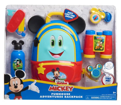 MICKEY MOUSE FUNHOUSE ASVENTURE BACKPACK