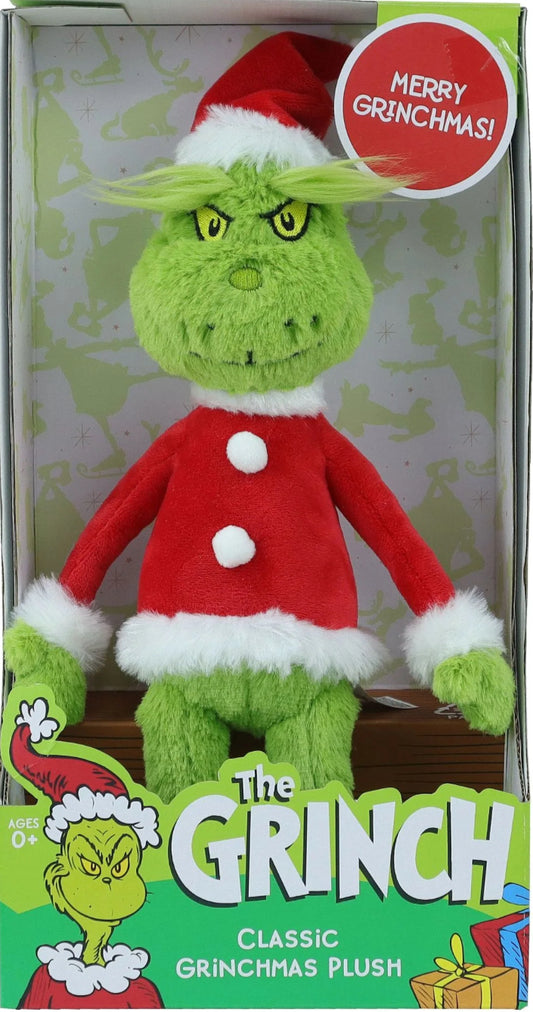 Plush Dr Seuss Grinch With Hat & Jacket