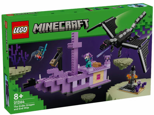 LEGO 21264 MINECRAFT ENDER DRAGON & SHIP