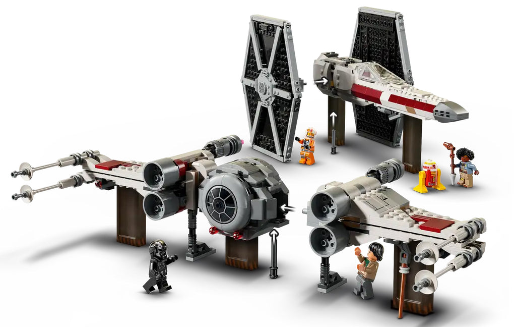 LEGO 75393 SW TIE FIGHTER & X-WING MASH