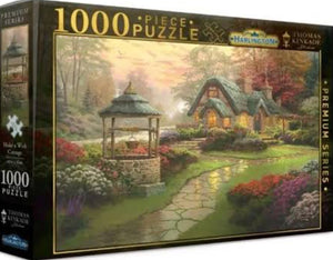 PUZZLE 1000PC MAKE A WISH COTTAGE