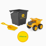 JD 15CM SAND PIT BUCKET SET YELLOW DUMP