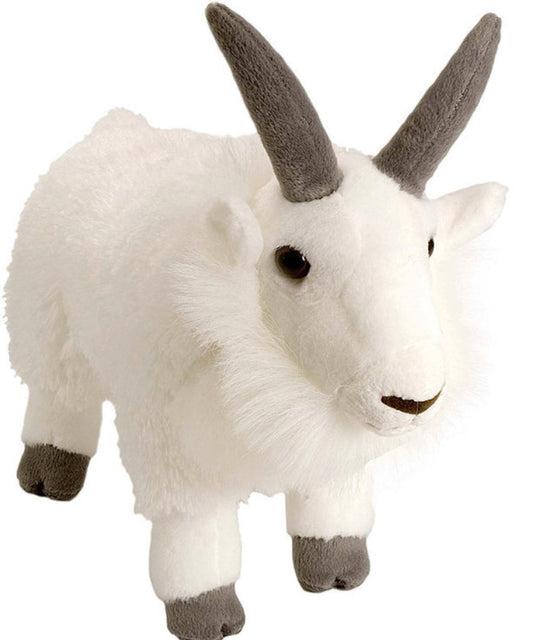 WILD PLUSH MOUNTAIN GOAT WHITE