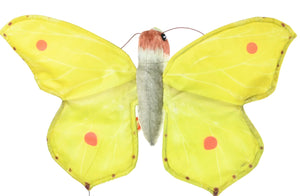 WILD PLUSH BUTTERFLY COMMON BRIMSTONE