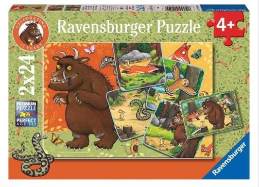 PUZZLE 2X24PC THE GRUFFALO