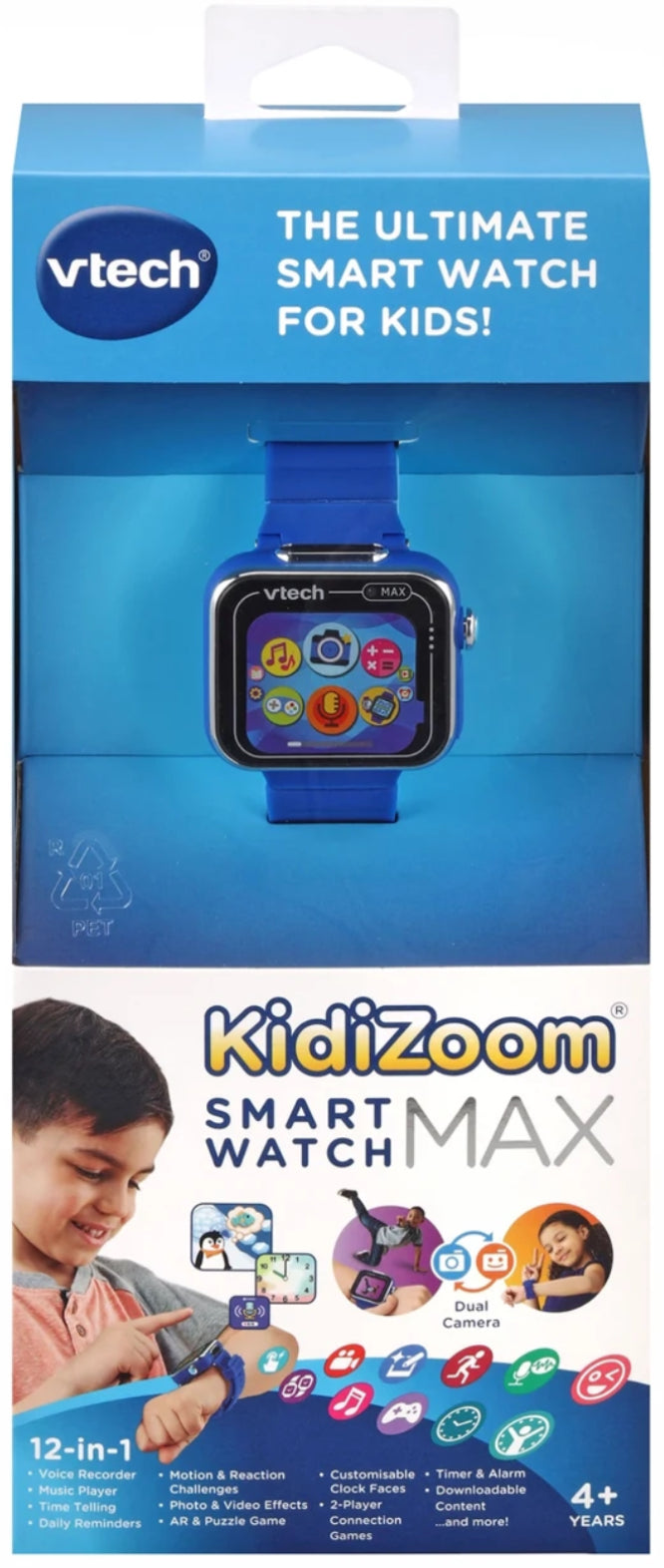 VTECH KIDIZOOM SMART WATCH MAX BLUE