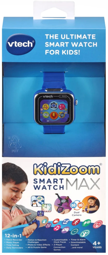 VTECH KIDIZOOM SMART WATCH MAX BLUE