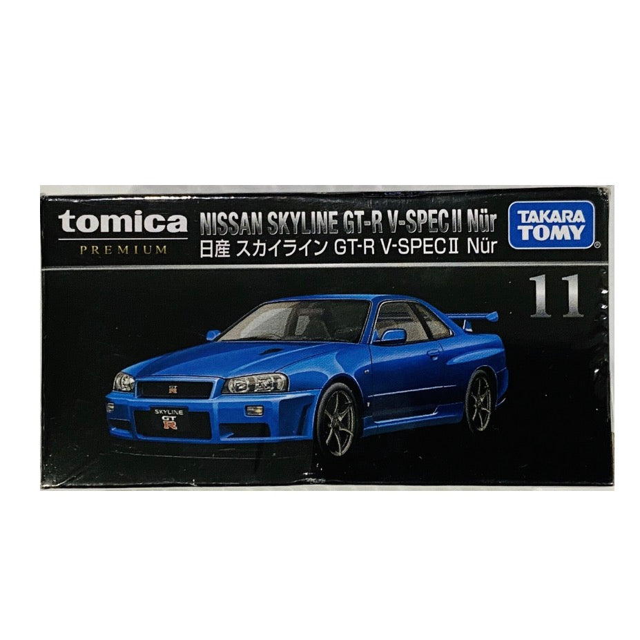 TOMICA PREM 11 NISSAN SKYLINE GT-R V-SPE