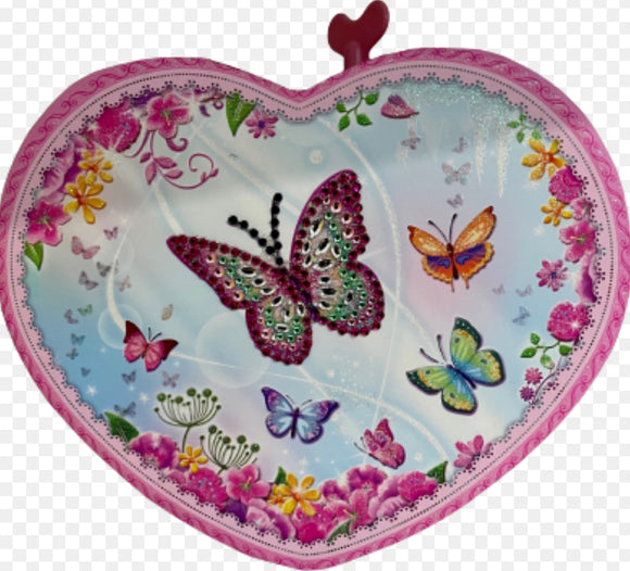 MUSIC JEWELRY BOX BUTTERFLY