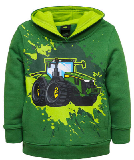 JD FLEECE HOODIE SPLASH TRACTOR TOD 4