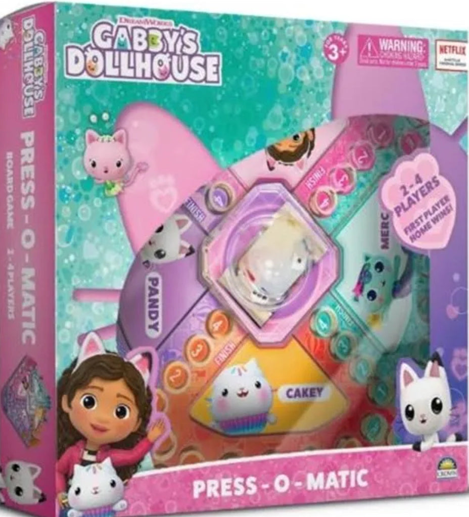 GAME PRESS O MATIC GABBYS DOLLHOUSE