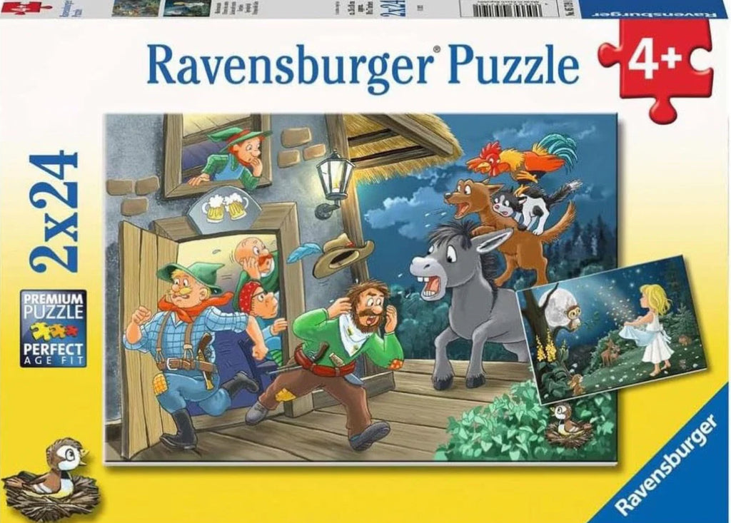 PUZZLE 2X24PC FAIRYTALES