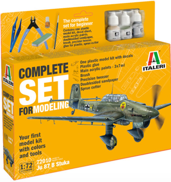 ITALERI 1/72 COMPLETE SET JUNKER JU-87B