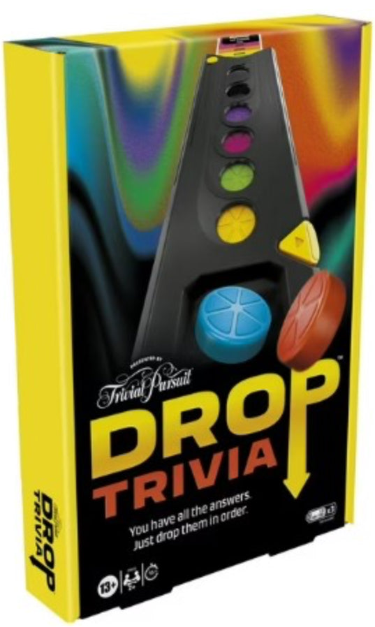 GAME TRIVIAL PURSUIT DROP TRIVIA