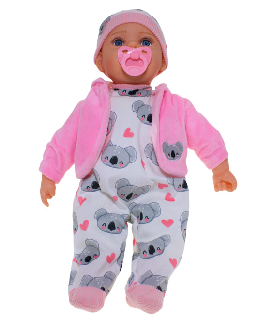 Baby Doll Ashley Light Pink W Dummy