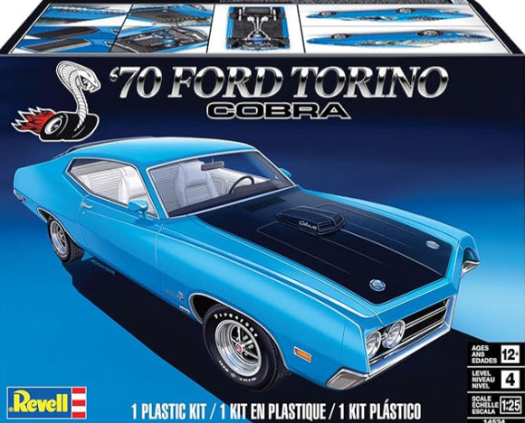 REVELL 1:25 1970 FORD TORINO COBRA