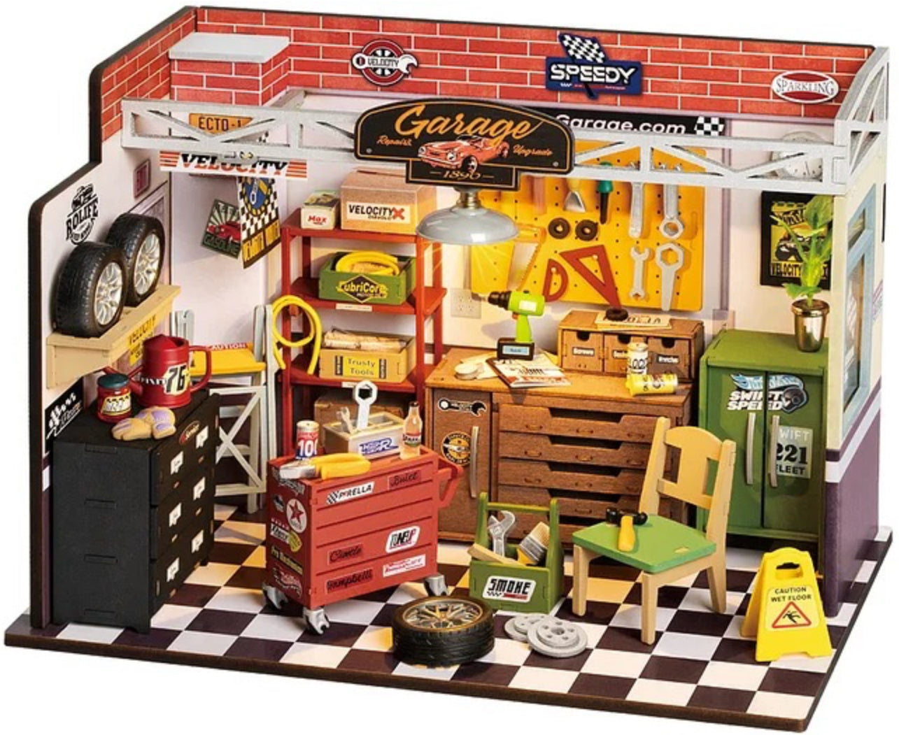 Diy Mini House Garage Workshop