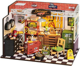 DIY MINI HOUSE GARAGE WORKSHOP