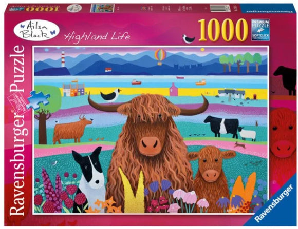 PUZZLE 1000PC HIGHLAND LIFE