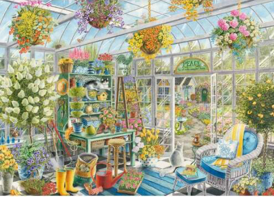 PUZZLE 300PC GREENHOUSE HEAVEN XL