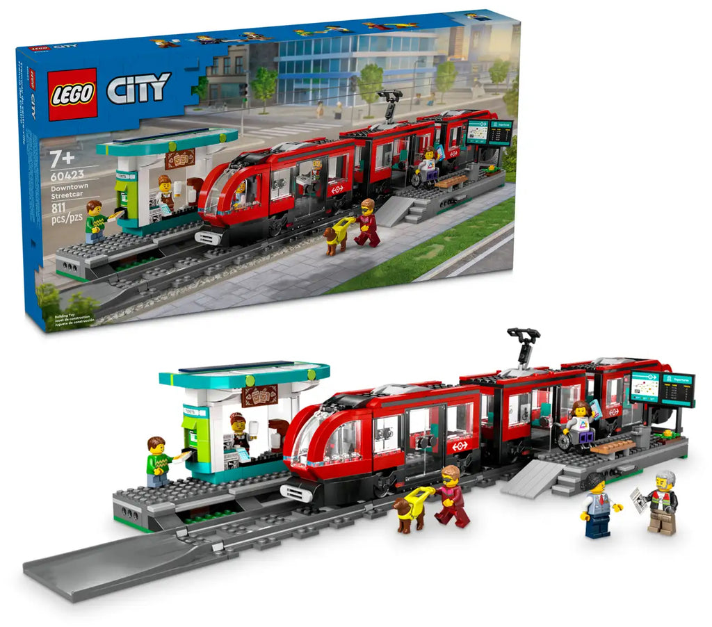 LEGO 60423 CITY DOWNTOWN S/CAR & STATION