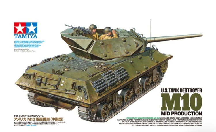 TAMIYA 1:35 US M10 MID PRODUCTION