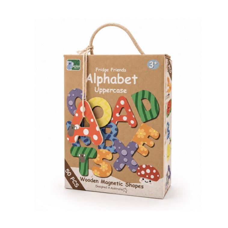 FRIDGE FRIENDS MAGNETIC ALPHABET UPPER