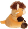 PLUSH PALM PALS HIGHLAND COW