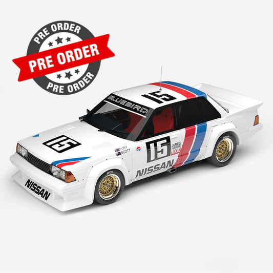 1:43 NISSAN BLUEBIRD #15 1984 FURY/SCOTT