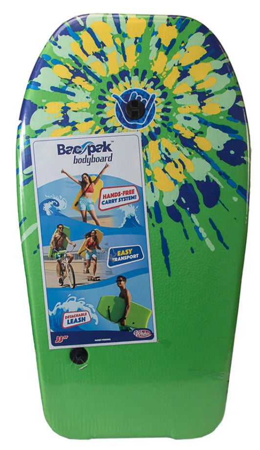 WAHU BAC PAK BODYBOARD 84CM AST