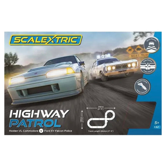 SCALEXTRIC HIGHWAY PATROL RACE SET