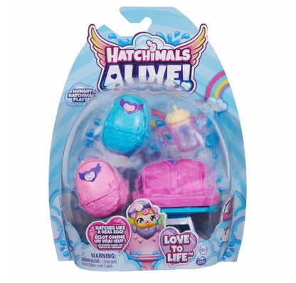 HATCHIMALS ALIVE HUNGRY HIGHCHAIR SET