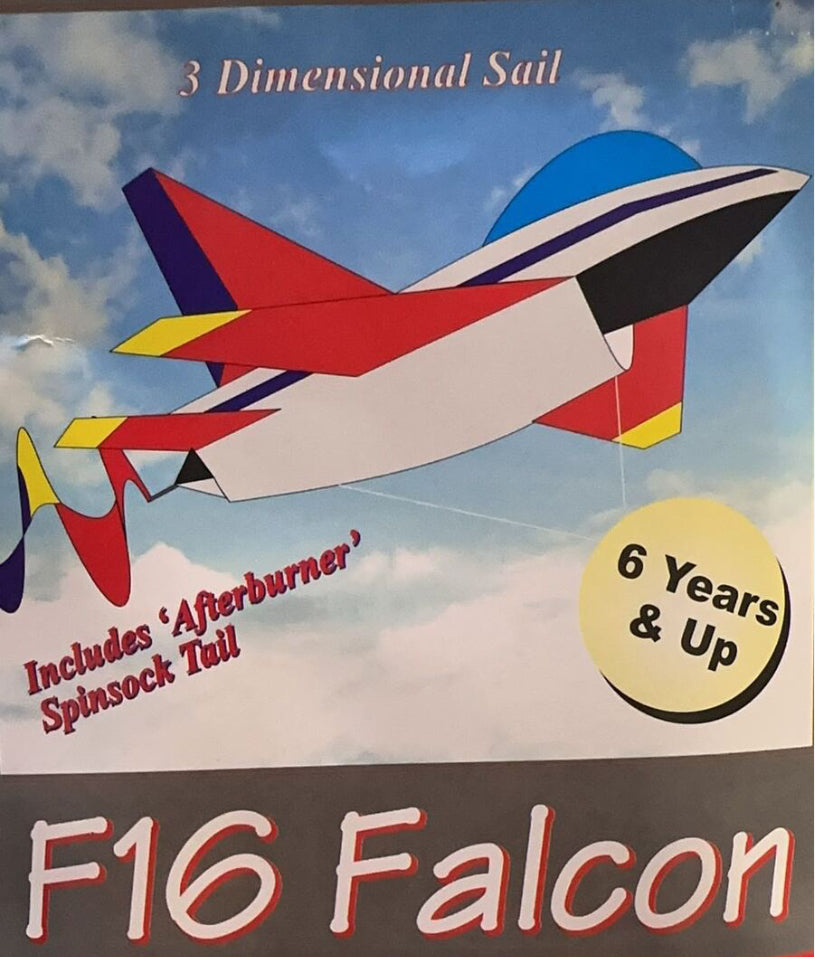 OCEAN BREEZE KITE F16 FALCON JET